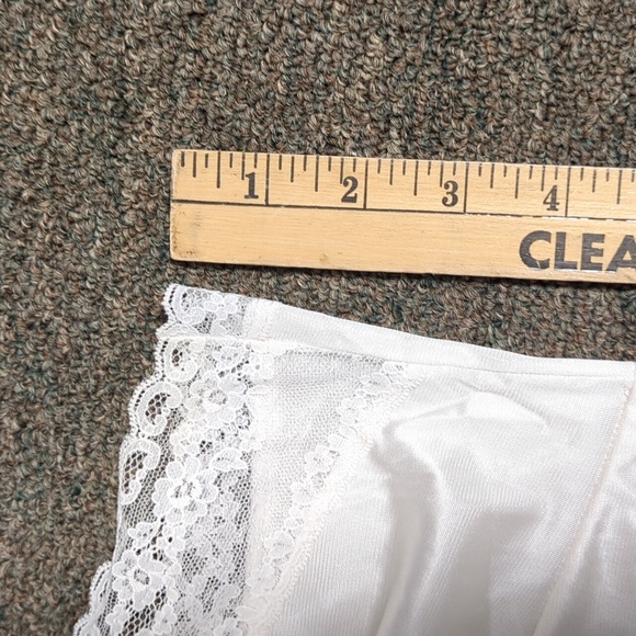 Elegant White Lace Trim Slip - Picture 9 of 9